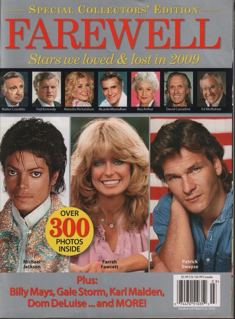 Farewell Stars We Lost in 2009 Farrah Fawcett Michael Jackson 070618DBE