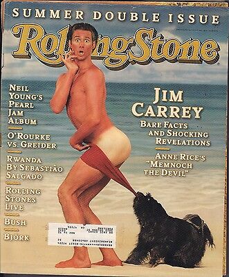 Rolling Stone July 13-27 1995 Jim Carrey w/ML Gd 082916DBE