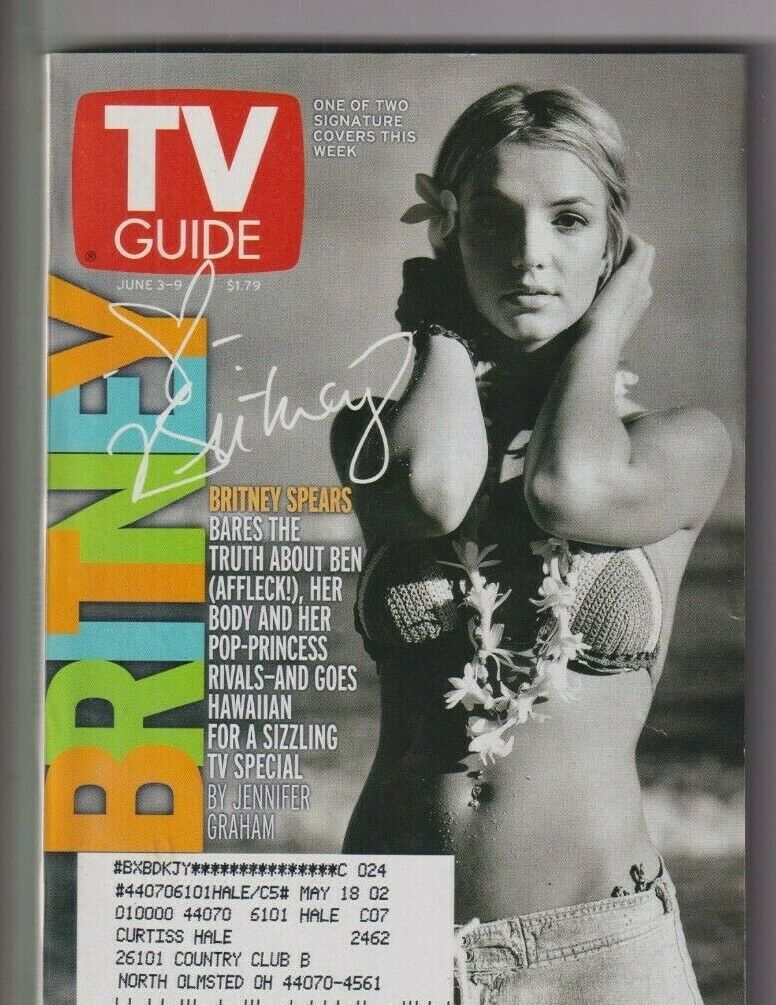 CLEV Metro Ed. Tv Guide Britney Spears June 3-9, 2000 111619nonr