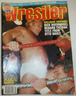 The Wrestler Magazine Nick Bockwinkel & Bob Backlund February 1983 022315r3