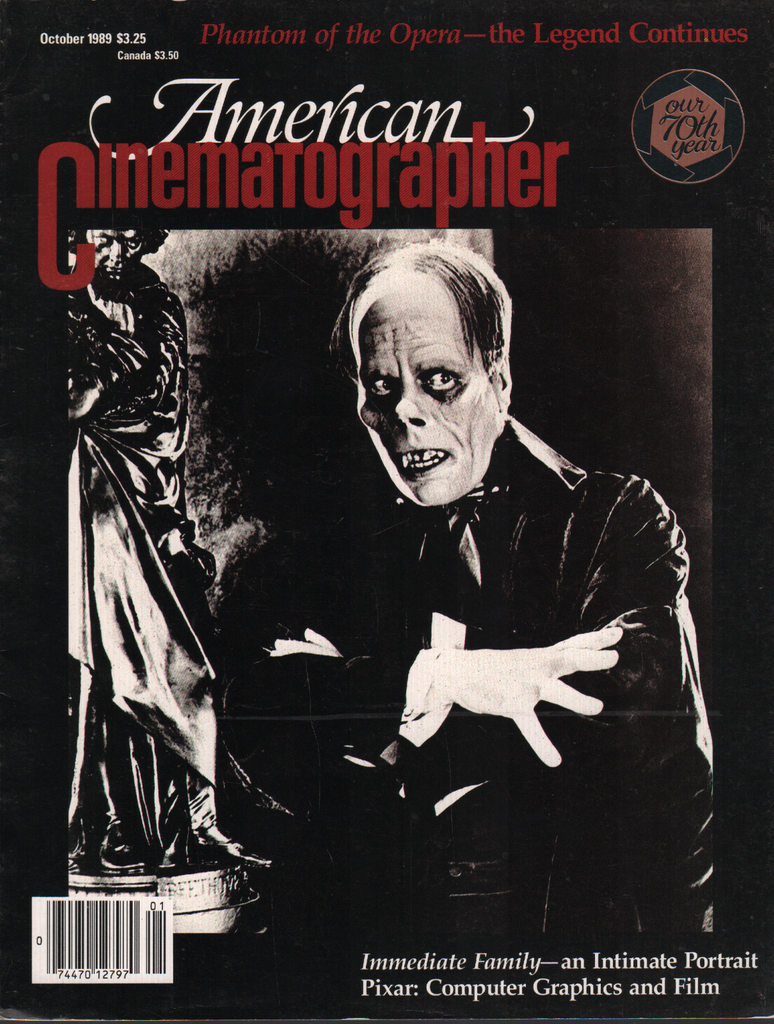 American Cinematographer October 1989 Phantom of the Opera 080320ame