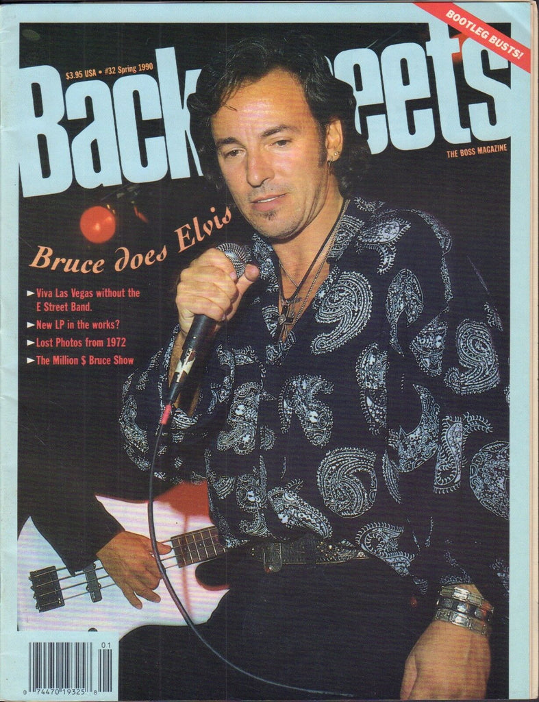 Backstreets Springsteen Magazine Spring 1990 Bruce Does Elvis 012317DBE