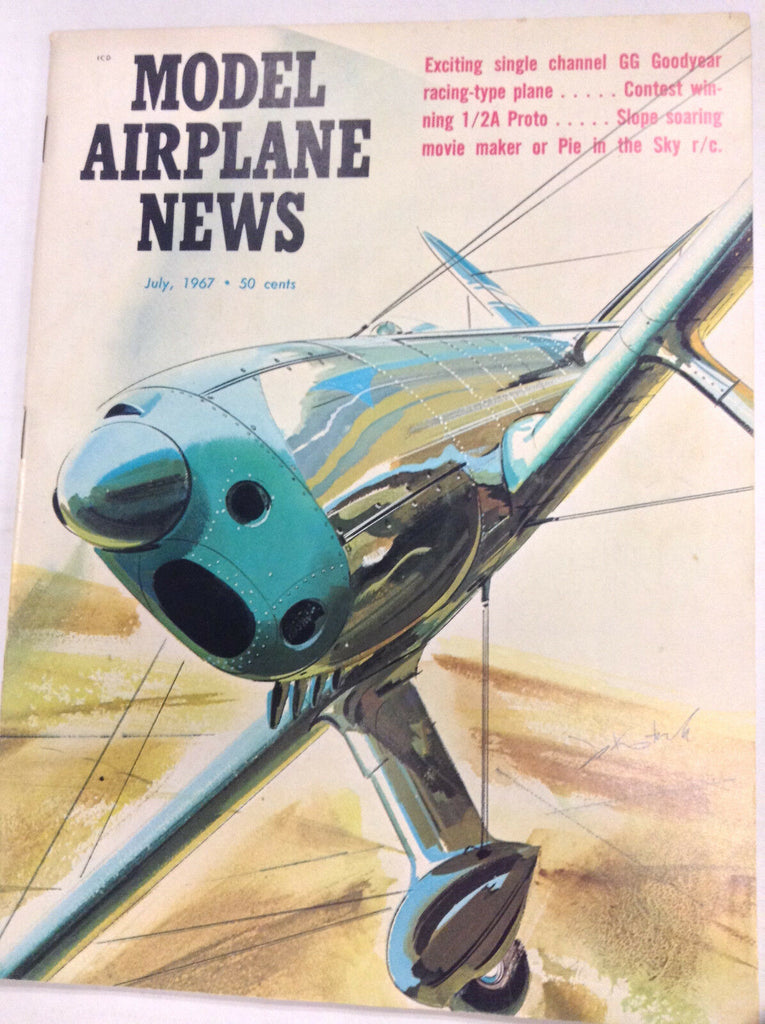 Model Airplane News Magazine Bitty Viper Trailblazer July 1967 041017nonr