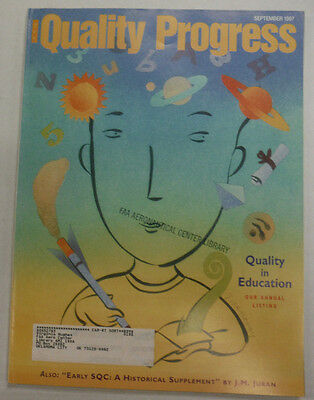 Quality Progress Magazine Quality Education September 1997 FAL 060815R3