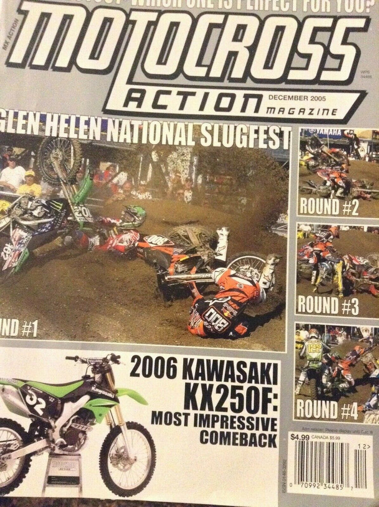 Motocross Action Magazine Glen Helen National December 2005 020219nonrh