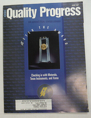 Quality Progress Magazine Checking With Motorola June 1997 FAL 060815R3