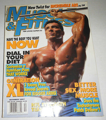 Muscle & Fitness Magazine Dial In Your Diet October 1997 NO ML 081114R