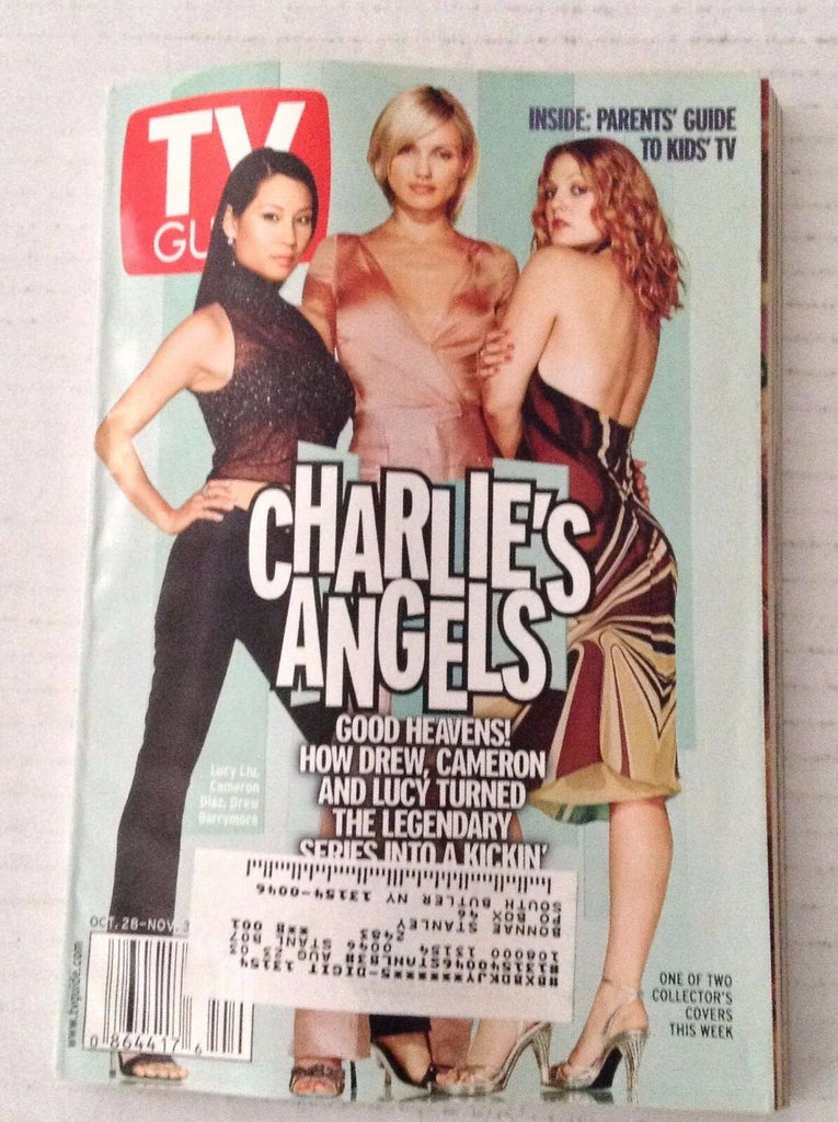 Tv Guide Magazine Lucy Liu Camerson Diaz October 28-November 3 2000 021517RH
