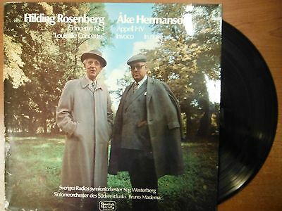 33 RPM Vinyl Hilding Rosenberg Ake Hermanson Cocerto NR3 Swedish Society 010815