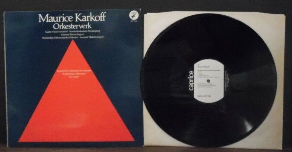 Maurice Karkoff Orkesterverk vinyl CAP1188 Caprice Records 010519LLE