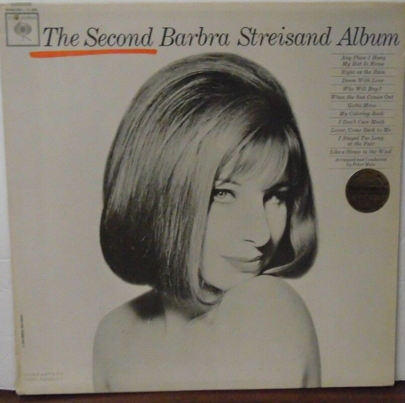 The Second Barbra Streisand Album vinyl mint- Monaural 092318LLE