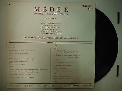 33 RPM Vinyl Marc Antoine Charpentier Medee Harmoniamundi HMC1163 020315KME
