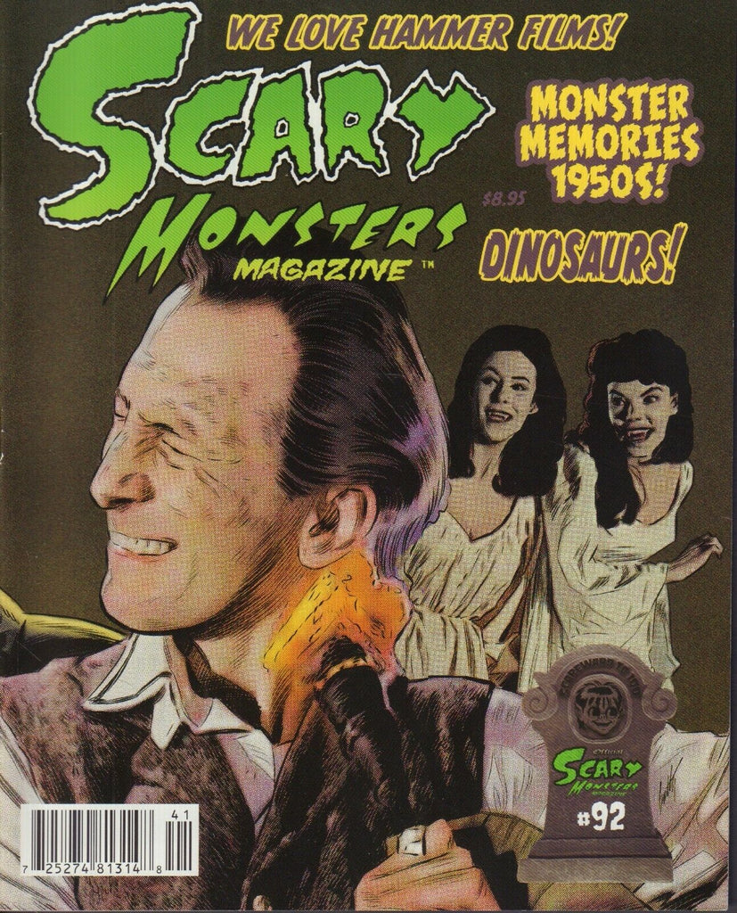 Scary Monsters Magazine #92 Dinosaurs Monster Memories 1950s 012918DBE