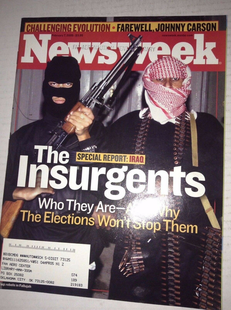 Newsweek Magazine The Insurgents Evolution February 7, 2005 FAL 042717nonrh