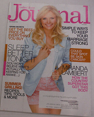 Ladies' Home Journal Magazine Miranda Lambert July/August 2014 102914R1