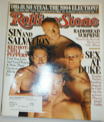 Rolling Stone Magazine Red Hot Chili Peppers & Thom Yorke June 2006 021615R