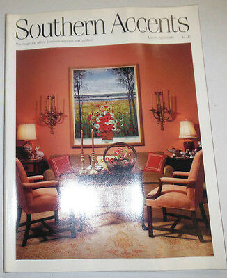 Southern Accents Magazine Different Kind Of Beauty March/April 1986 101414R