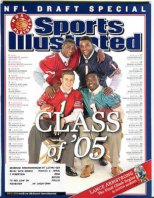 Sports Illustrated Magazine May 2 2005 NFL Draft Class Of '05 EX 031716jhe