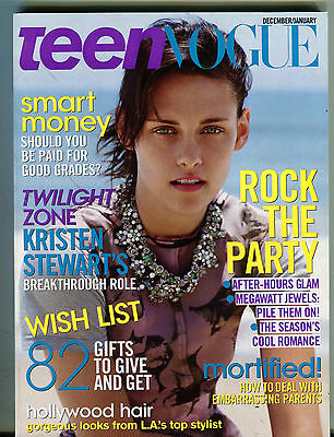 Teen Vogue Magazine December/January 2009 Kristen Stewart EX 071016jhe2