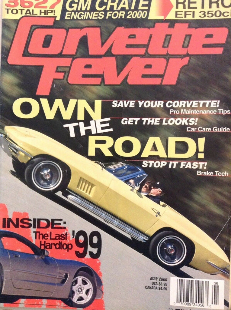 Corvette Fever Magazine The Last '99 Hardtop May 2000 021518nonrh