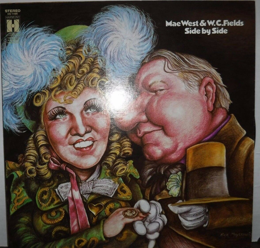 Mae West & W.C. Fields Side by Side 33RPM KS11405 110616LLE