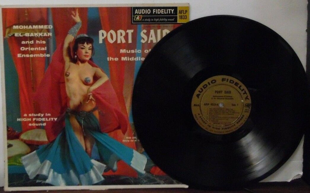 Port Said Mohammed El Bakkar vinyl AFLP1833 High Fidelity Sound 092218LLE