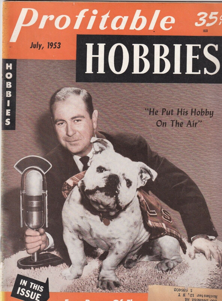 Profitable Hobbies Mag David Wade On Radio July 1953 100719nonr