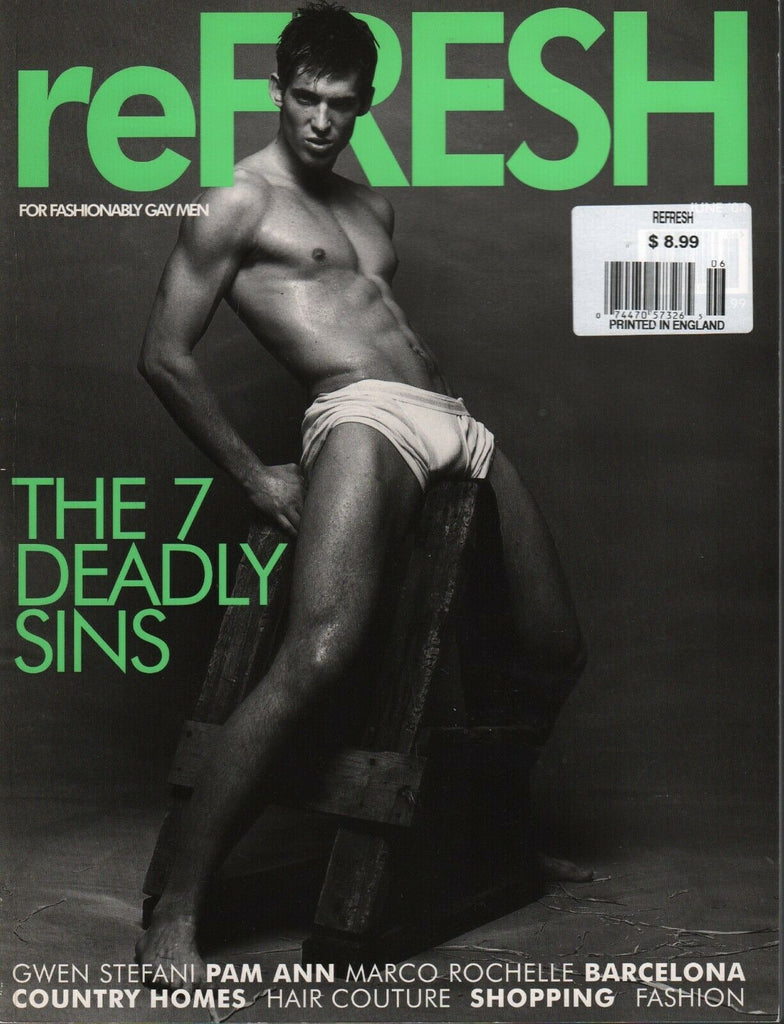 reFRESH Gay Interest UK Magazine June 2004 Gewn Stefani Marco Rochelle 031620AME