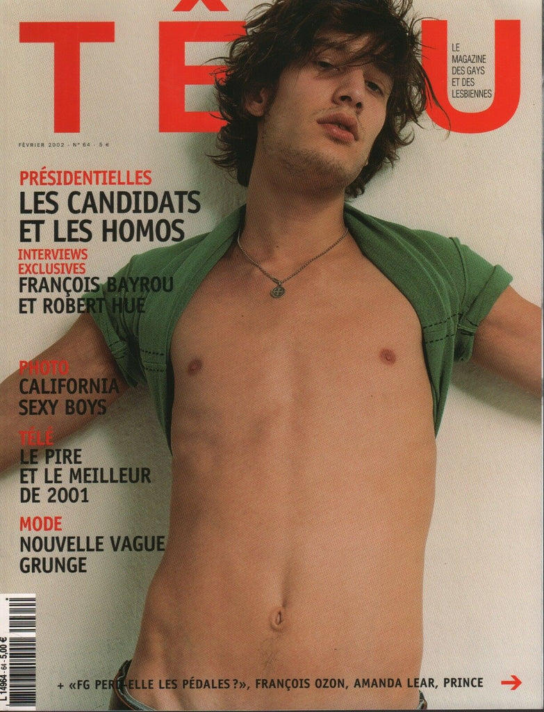 Tetu French Gay Interest February 2002 Francois Ozon Amanda Lear 062218DBF2
