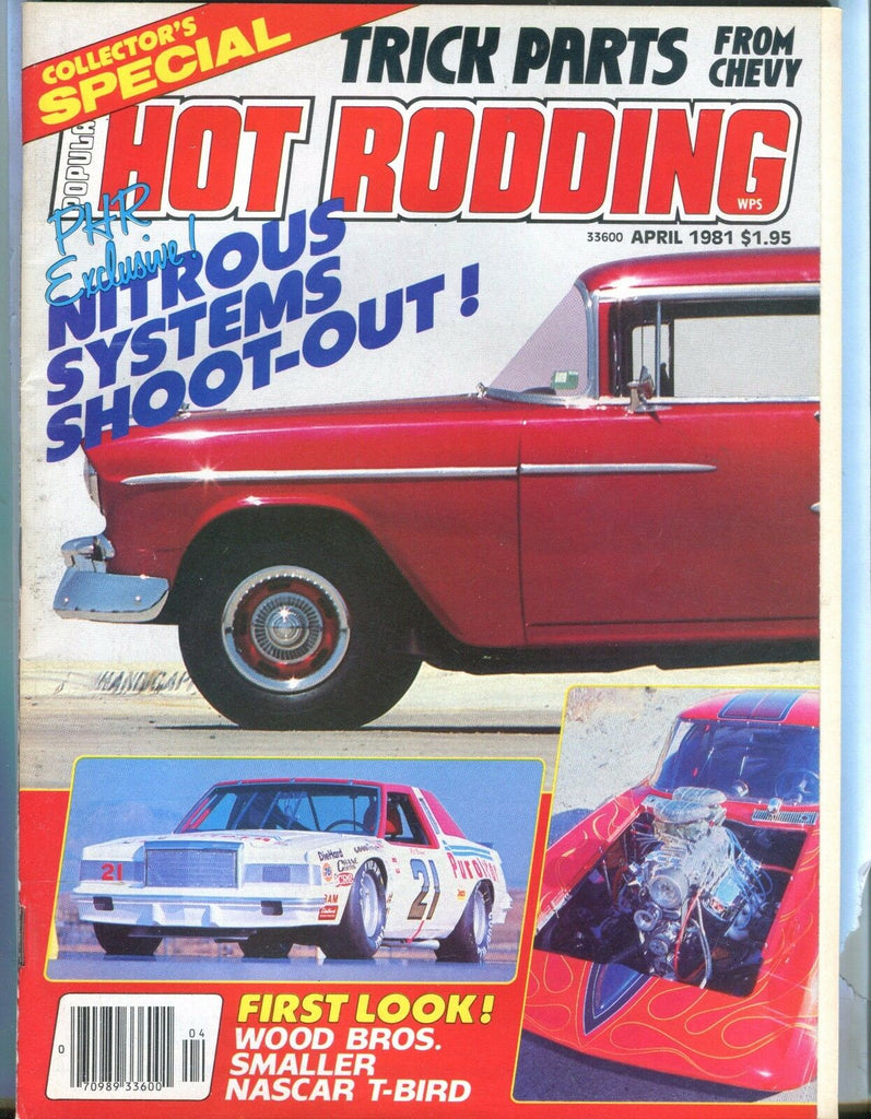Popular Hot Rodding Magazine April 1981 Nitrous Systems EX No ML 031017nonjhe