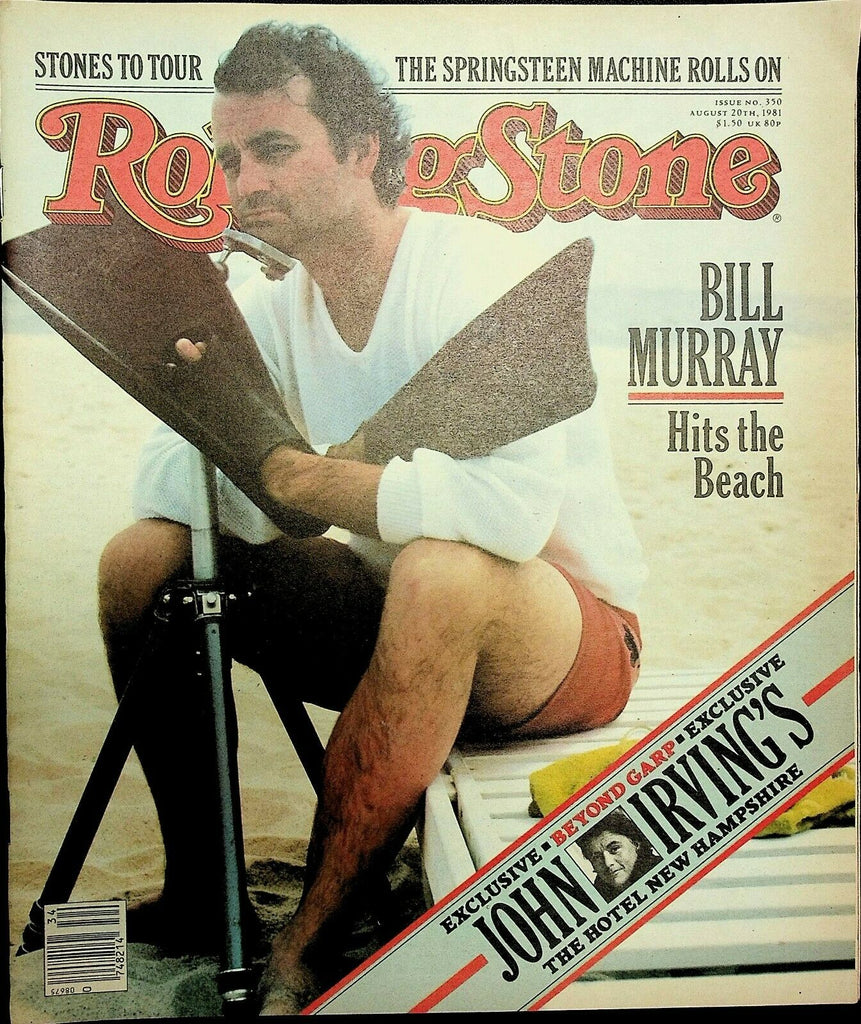 Rolling Stone August 20 1981 Billy Murray John Irving Rolling Stones 072920ame