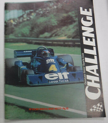 Challenge Goodyear Magazine Patrick Depailler 1976 081315R