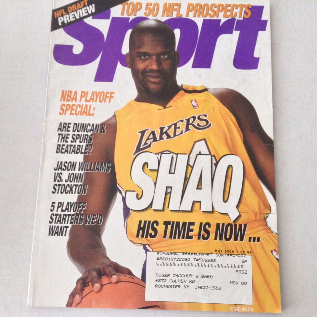 Sport Magazine Shaq Duncan & The Spurs May 2000 060817nonrh