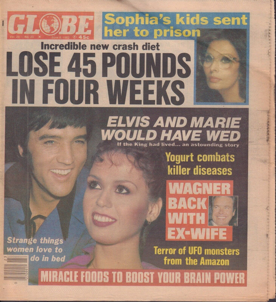 Globe June 8 1982 Elvis Presley 092117DBE