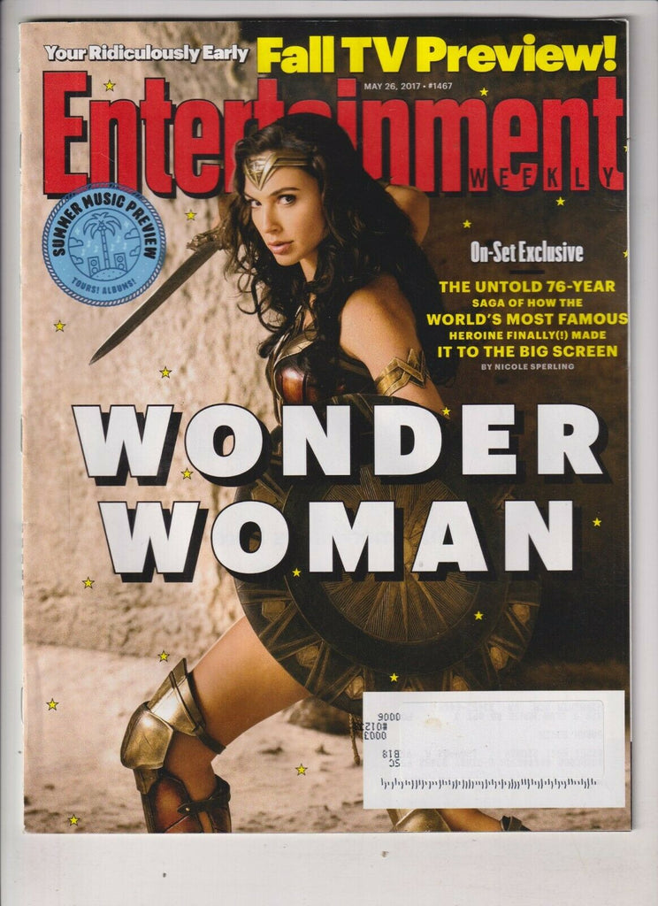 Entertainment Weekly Mag Wonder Woman Lynda Carter May 26, 2017 121119nonr