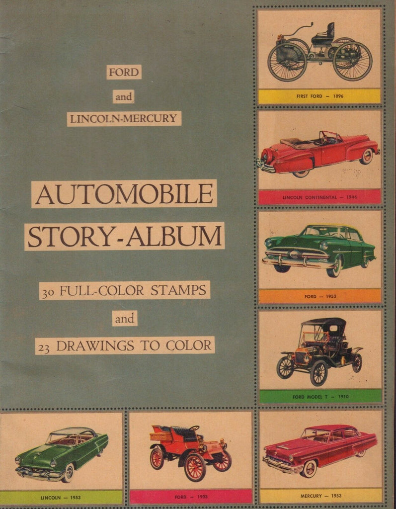 Ford Lincoln Mercury Automobile Story-Album 1953 080817nonjhe