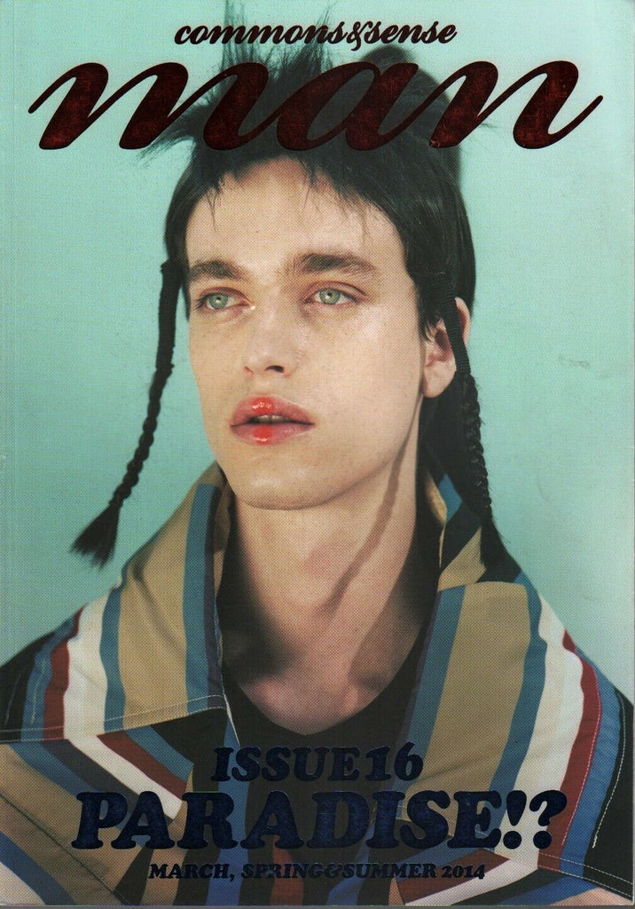 Commons & Sense Man Japanese/English #16 Spring & Summer 2014 030920AME