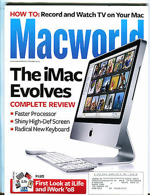 Macworld Magazine October 2007 The iMac Evloves EX 072516jhe