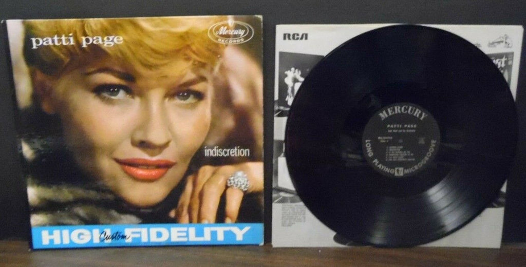 Patti Page self titled album microgroove MG-20405 012619LLE