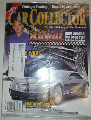 Car Collector Magazine Bobby Rahal Indy Legend February 2004 SEALED 030415R