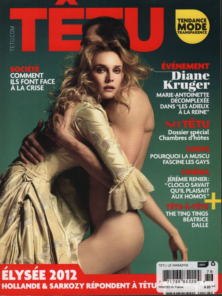 Tetu French Gay Interest April 2012 Diane Kruger Jeremie Renier 070918DBF