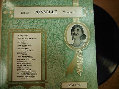 33 RPM Vinyl Rosa Ponselle Volume II Period Records SC838 031915SM