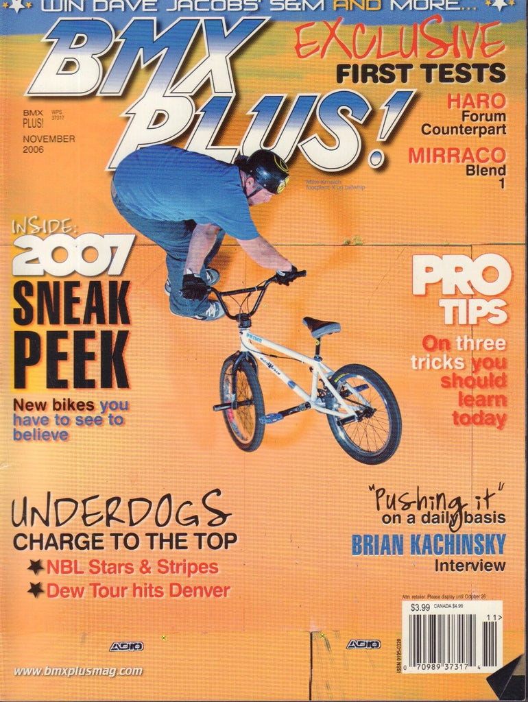 BMX Plus November 2006 Mike Krnaich 092917nonDBE