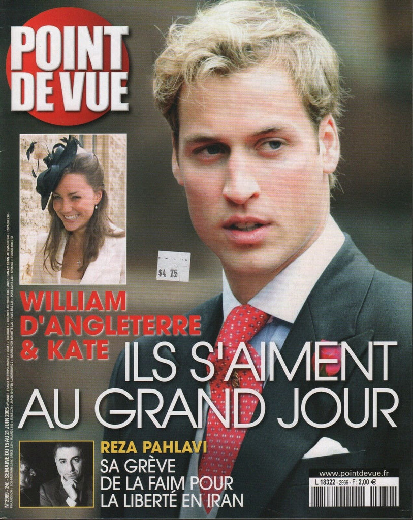 Point De Vue June 2005 prince Willaim Reza Pahlavi 062918DBE3