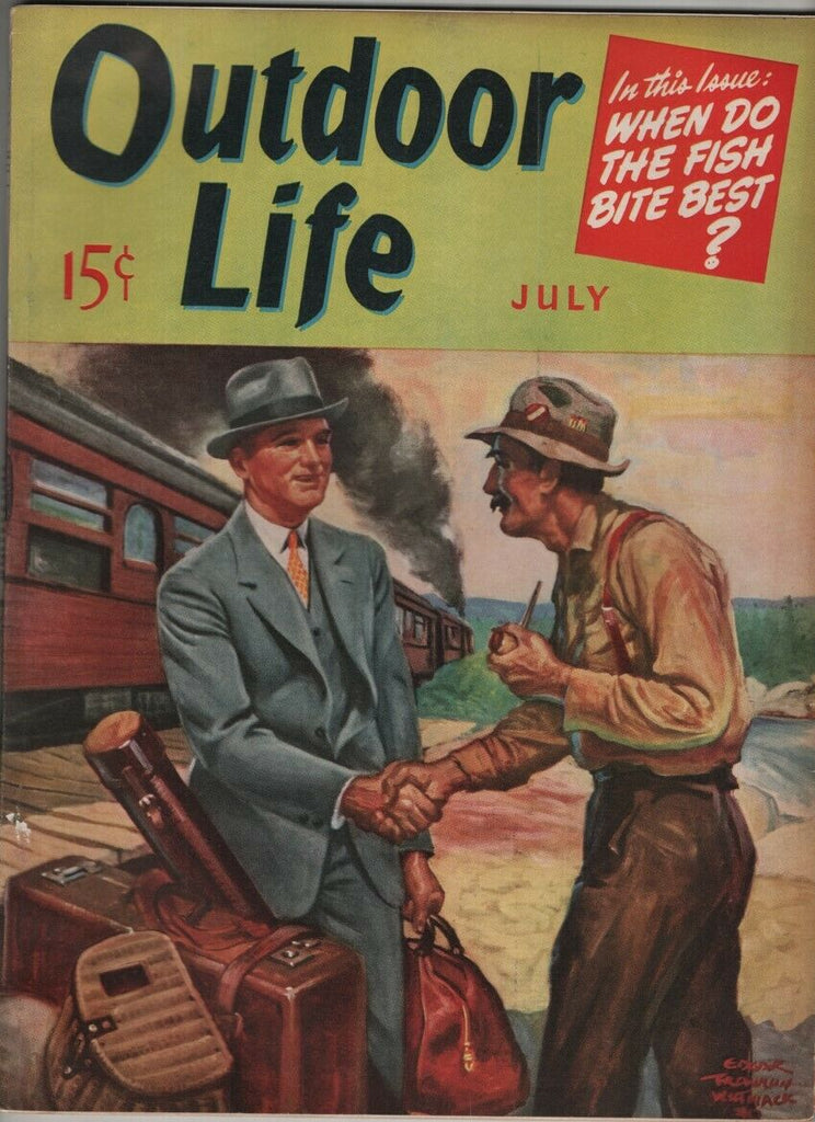 Outdoor Life Mag Panther Attacks & Getting Deer Hard Way July 1940 021021nonr