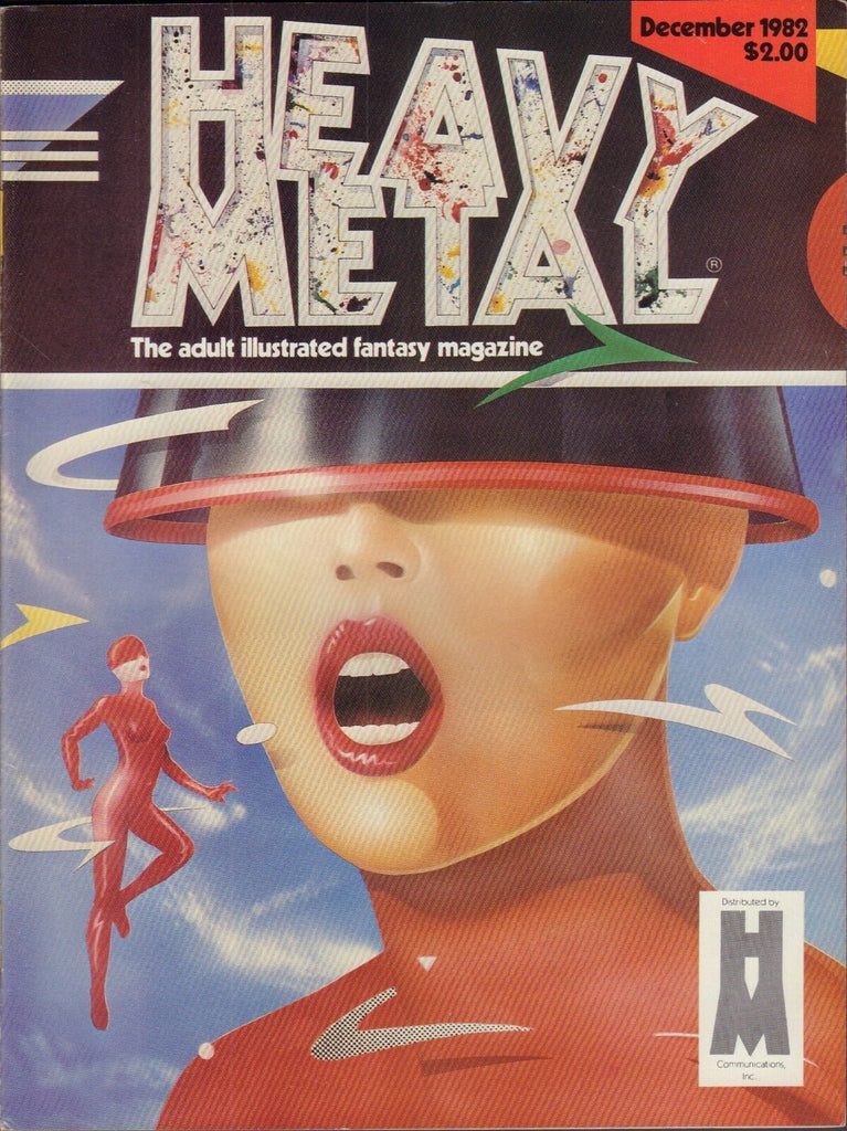 Heavy Metal December 1982 Fantasy Magazine 011417DBE2
