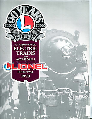 Lionel Electric Trains & Accessories 1990 Book Two "0" 027 Gauge EX 071016jhe2