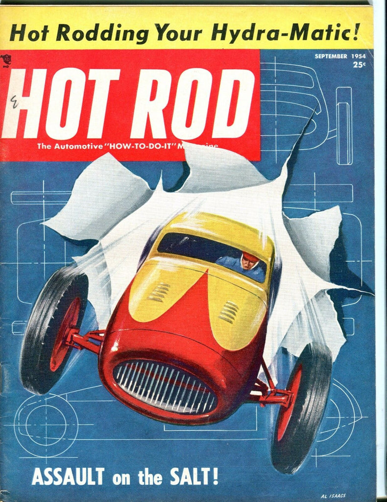 Hot Rod Magazine September 1954 Hydra-Matic EX No ML 051817nonjhe2