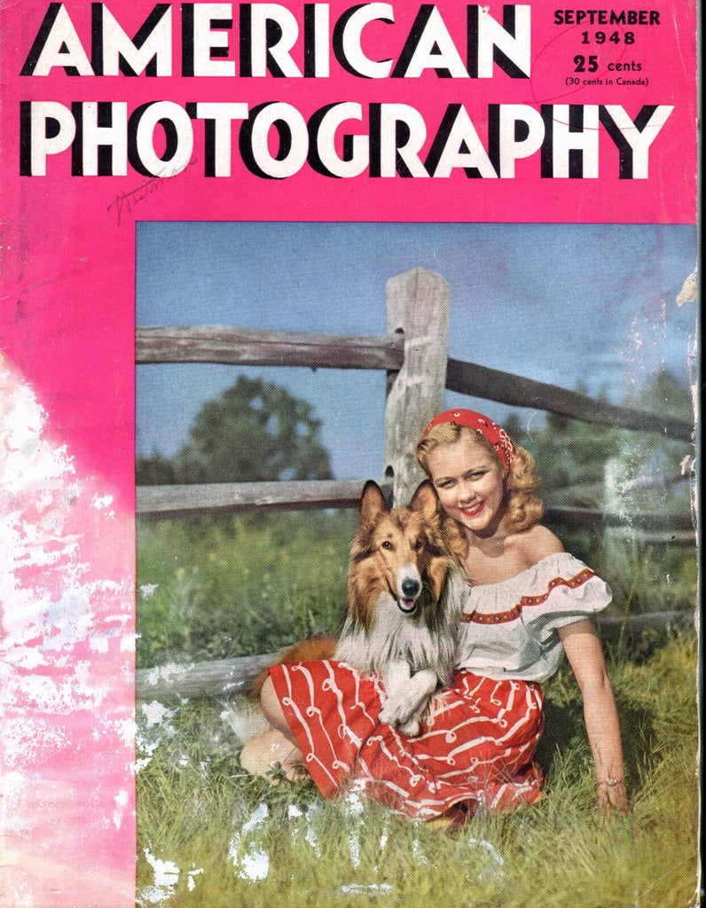 American Photography Magazine September 1948 ACC 042917nonjhe