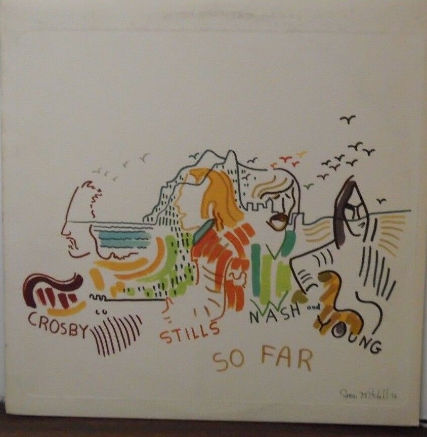 Crosby Stills Nash & Youbg So Far vinyl SD19119 072818LLE